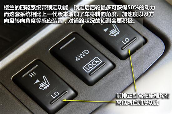静态体验东风日产楼兰