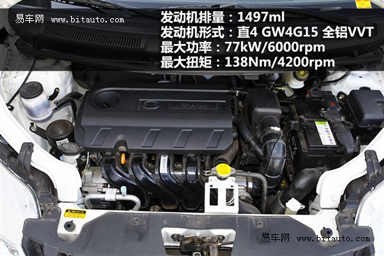 易车网评测长城凌傲1.5VVT