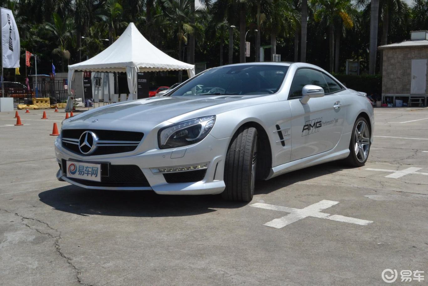 奔驰sl级amg(进口) 外观-铱银色金属漆