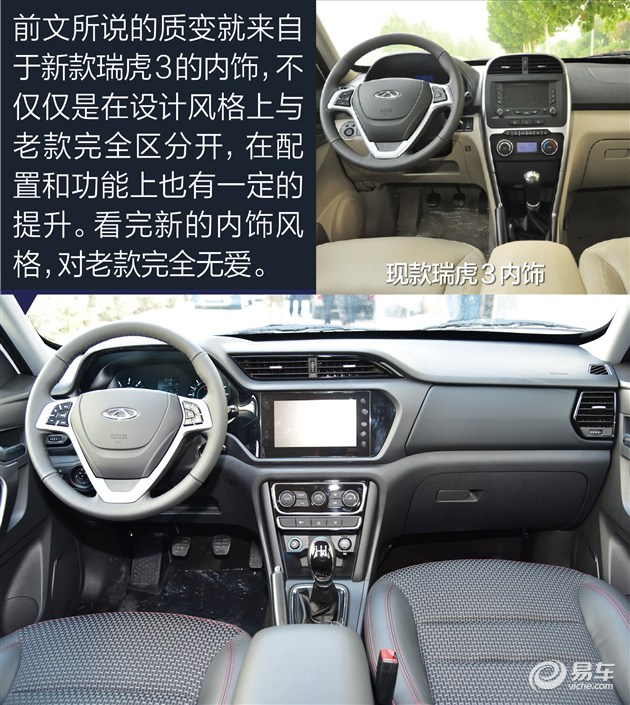 实拍新款奇瑞瑞虎3 量不变质提升_易车