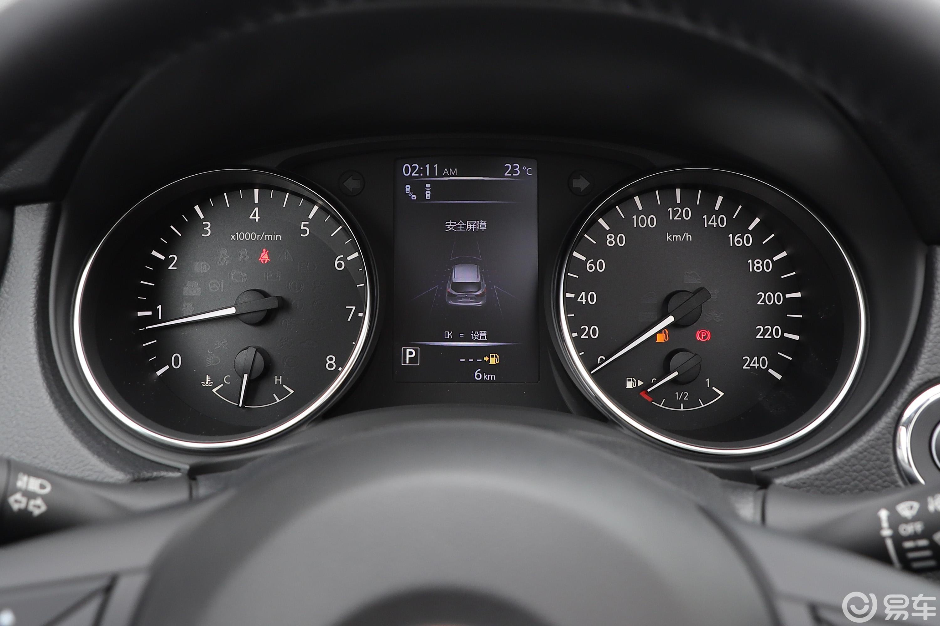 【逍客2019款2.0l cvt 旗舰版仪表盘汽车图片-汽车】