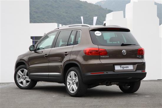 成功变形计 试驾进口大众新tiguan