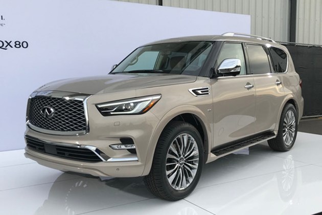 2018纽约车展:英菲尼迪qx80限量版亮相