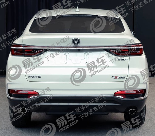 长安cs85申报图曝光 定位跨界轿跑suv