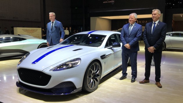 007看来也要开新能源汽车了 阿斯顿·马丁Rapid E全球首发！