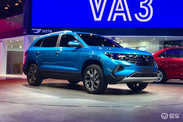 捷达VA3/VS5/VS7亮相 不用大众标的大众车