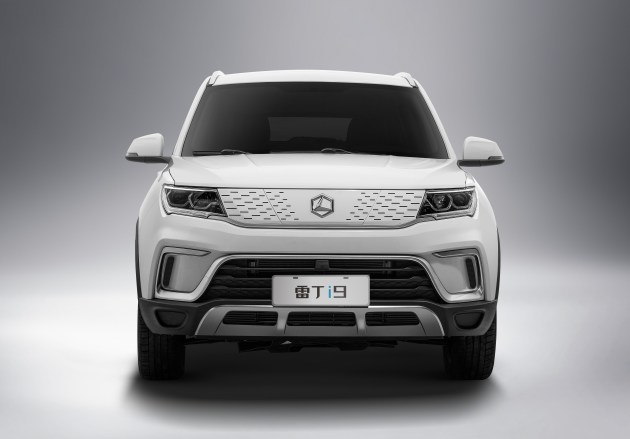雷丁i9官方图片正式发布 定位新生代纯粹驾趣电动suv