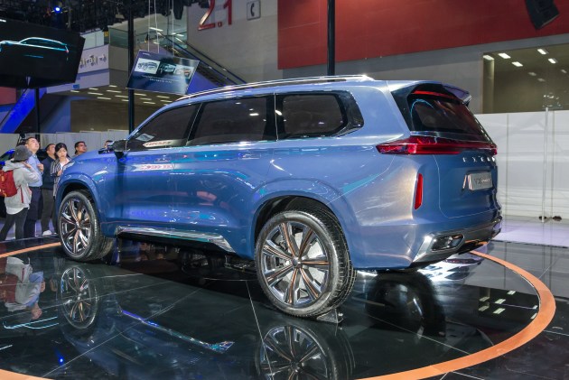 2019广州车展星途vx概念车正式亮相新车定位7座中大型suv