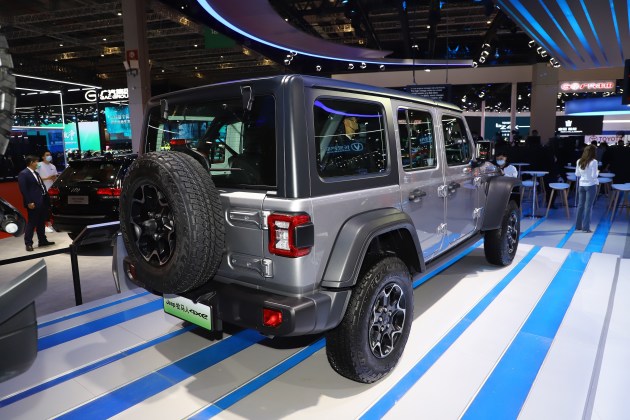 2021上海车展实拍:jeep牧马人4xe 还是那个味吗?