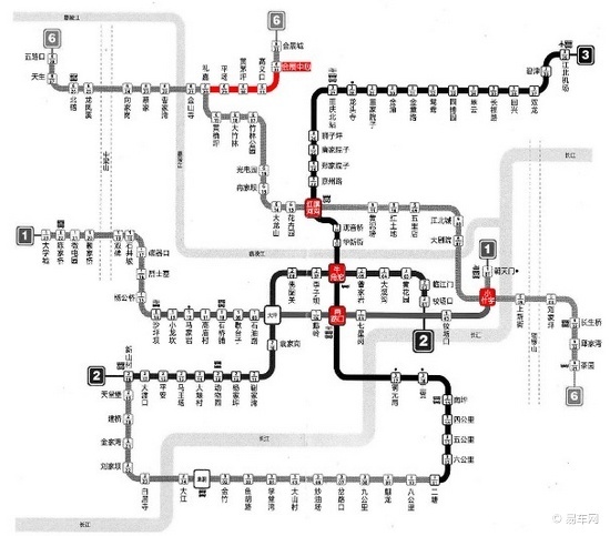 重庆轨道10号线周边开发商情况_重庆六号线线路图_好