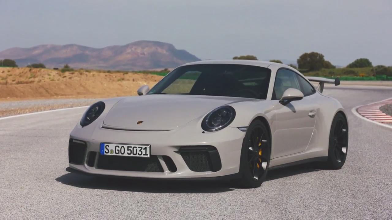 新款保时捷911 GT3灰色外观