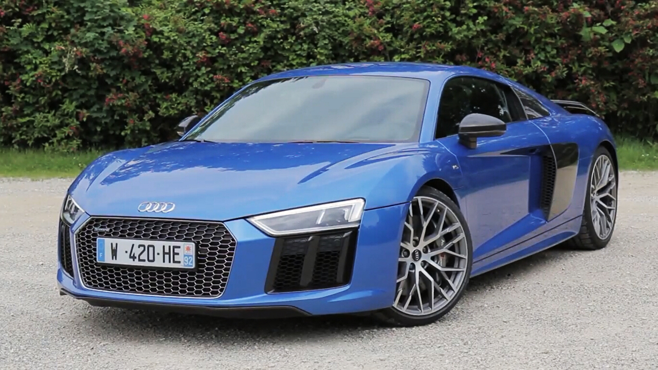 新款奥迪r8 v10 plus