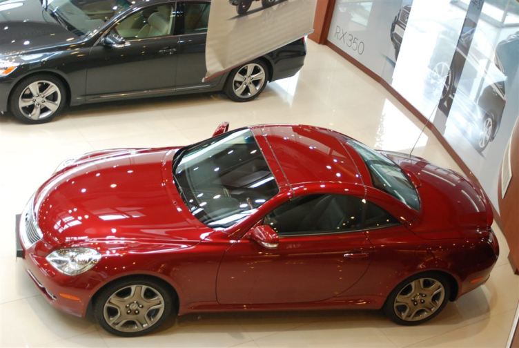 汽车图片 雷克萨斯 sc 全部车款 2005款 430 酒红色 全部颜色 酒红色