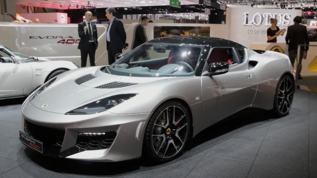 2015日內瓦車展路特斯evora400登場