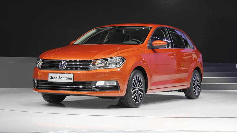 上海大众桑塔纳两厢版浩纳内外展示