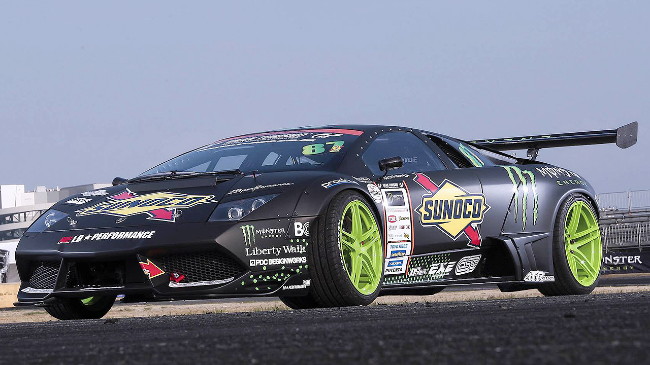 第一辆兰博基尼murcielagod1漂移战车