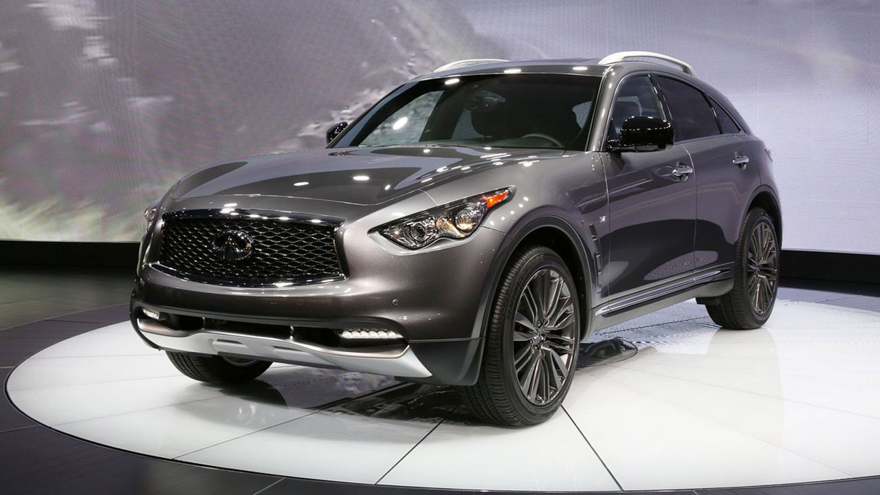 2016纽约车展英菲尼迪qx70limited