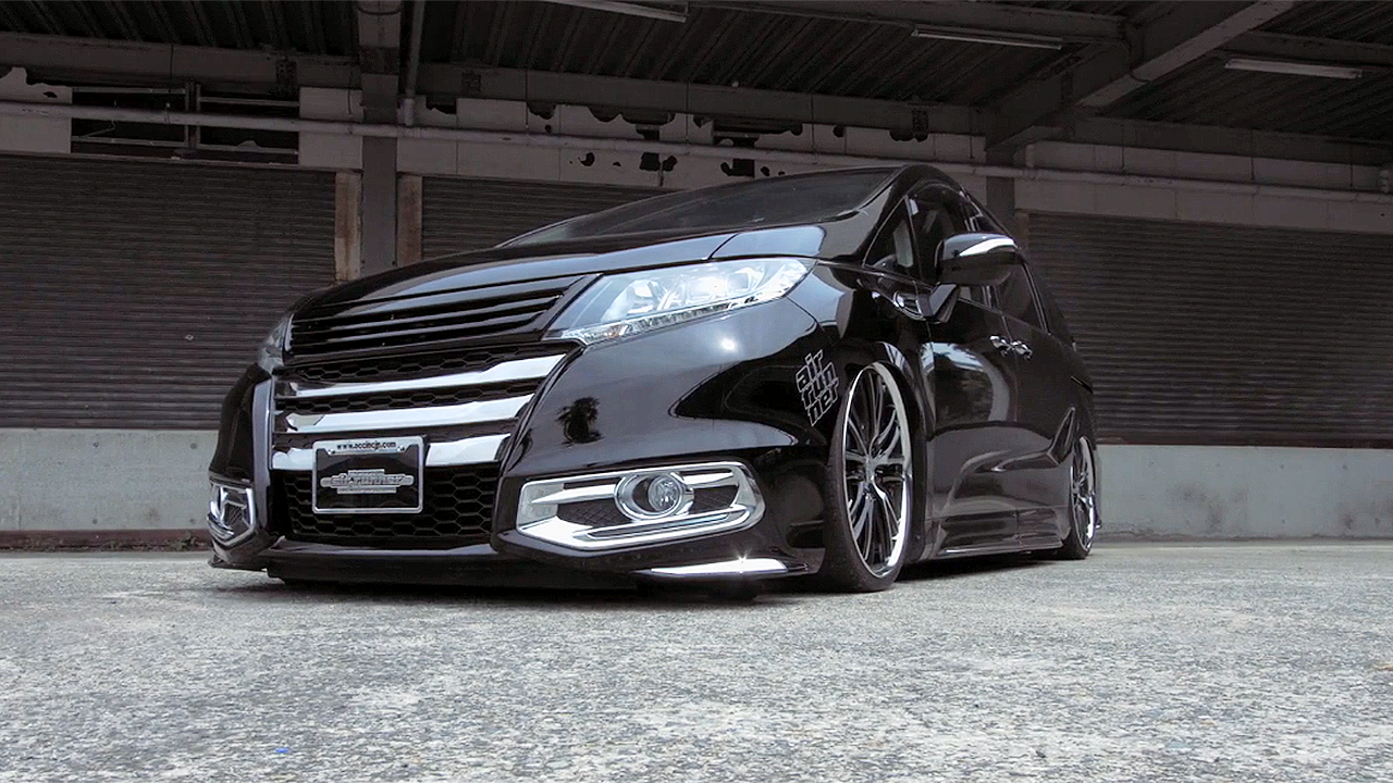 改装本田奥德赛超低底盘贴地滑行