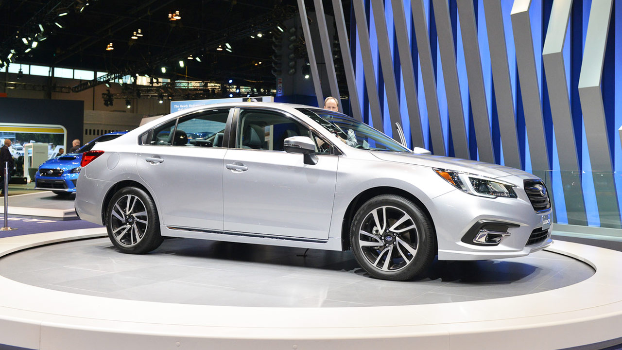 2017芝加哥车展斯巴鲁全新力狮亮相