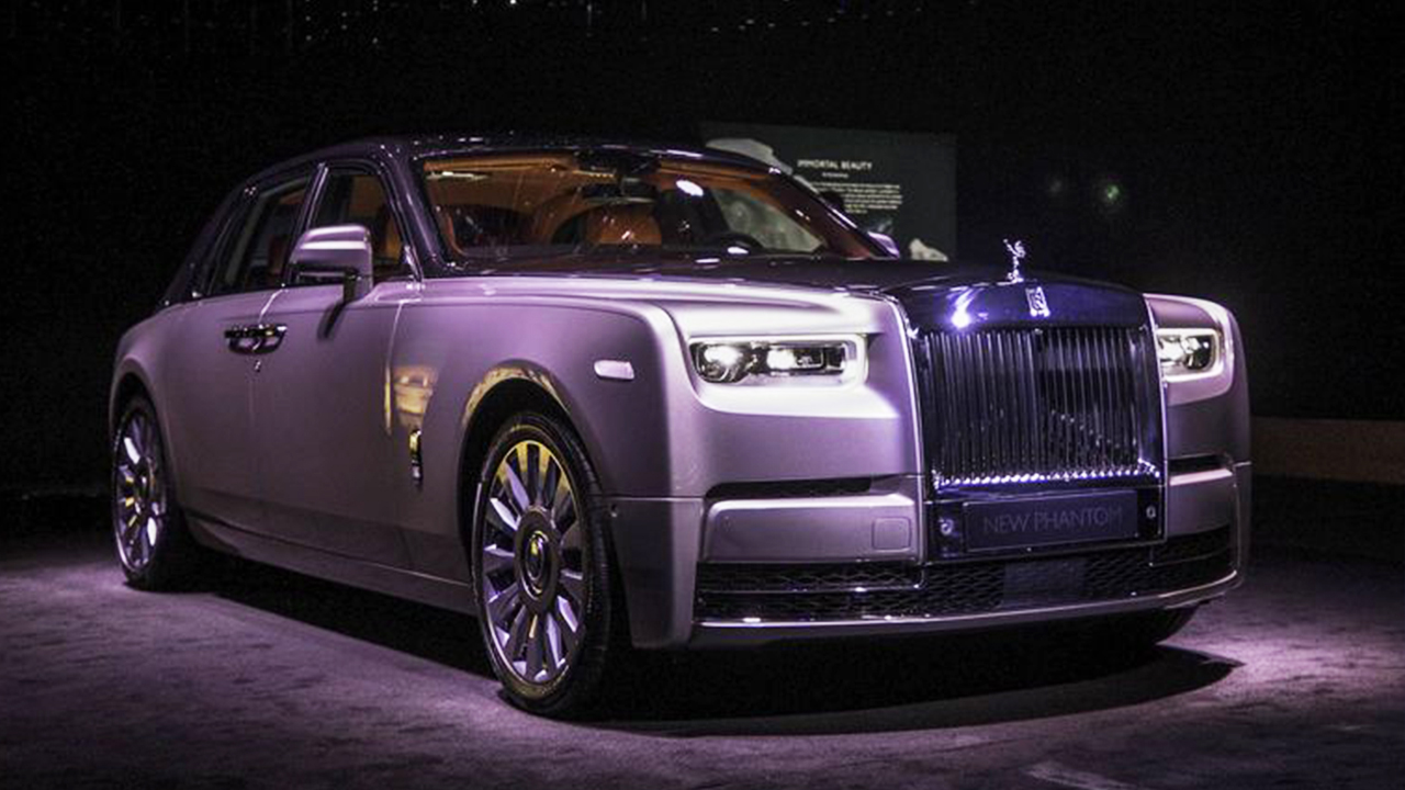 第八代劳斯莱斯幻影采用全铝车身