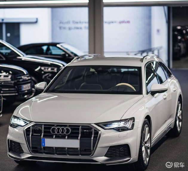 简洁的设计很强的运动感奥迪a6allroad实车
