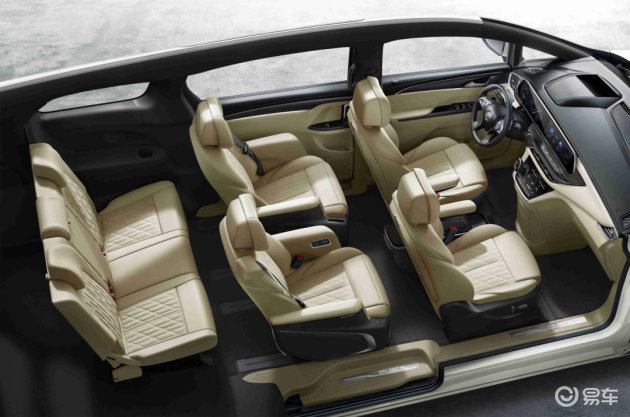 别克gl8内饰_座椅_后门