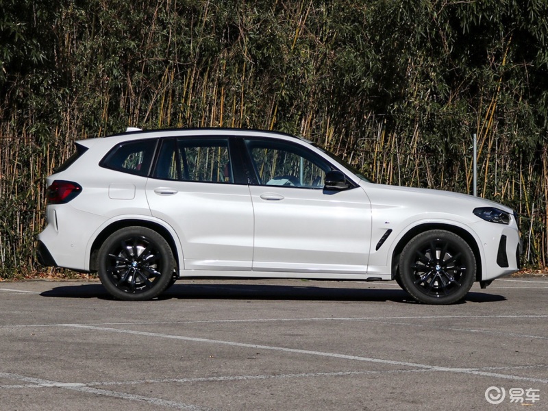 宝马x3前保险杠-车身-黑色-易车