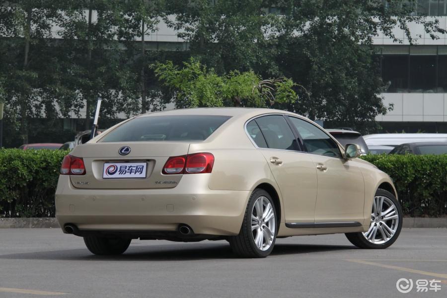 【雷克萨斯gs2010款450h侧后45度车头向右水平汽车图片-汽车图片大全