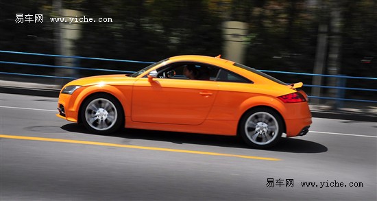 橙色火焰 试驾体验奥迪tts coupe