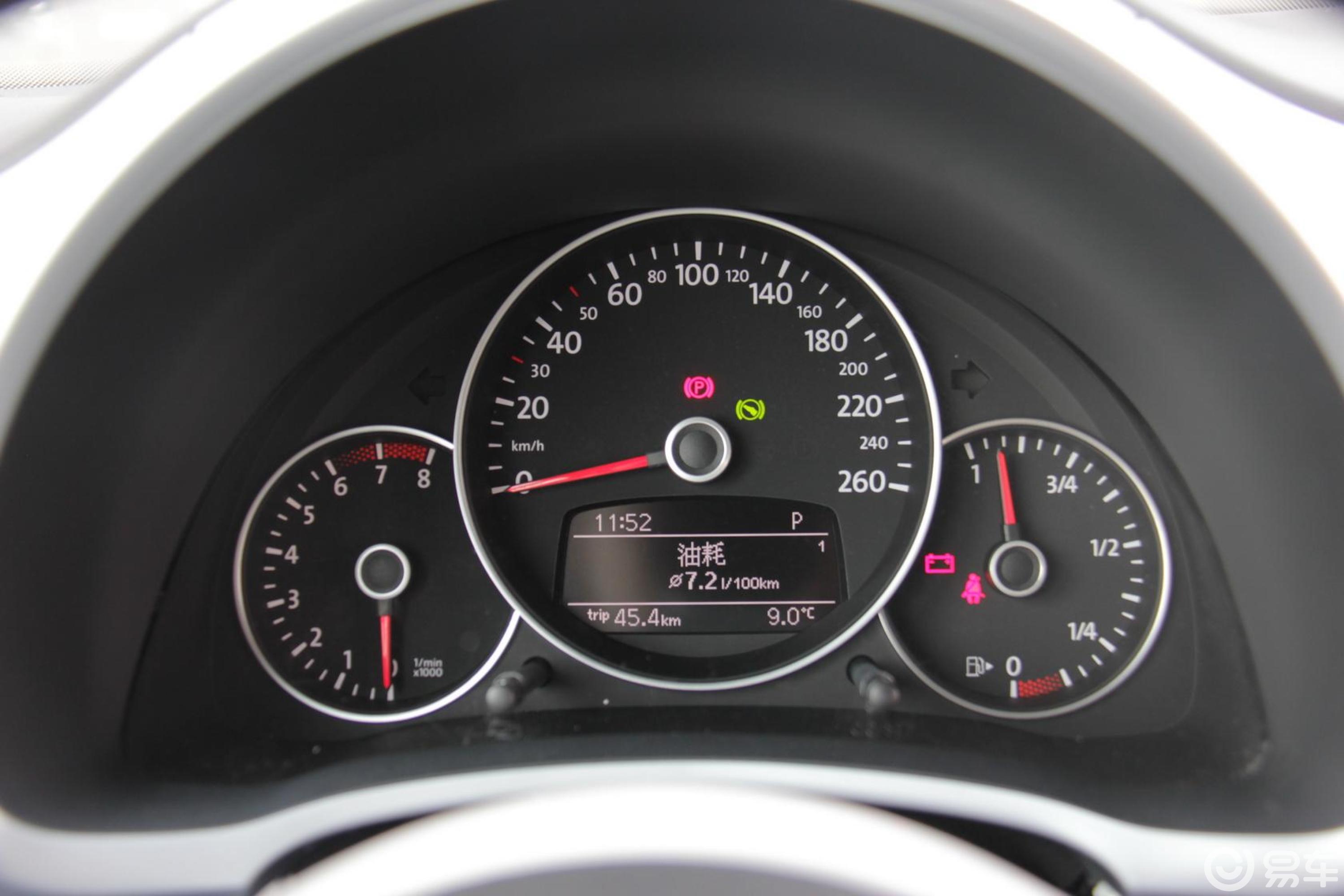 【甲壳虫2013款1.2 tsi 舒适型仪表盘汽车图片-汽车图片大全】-易车