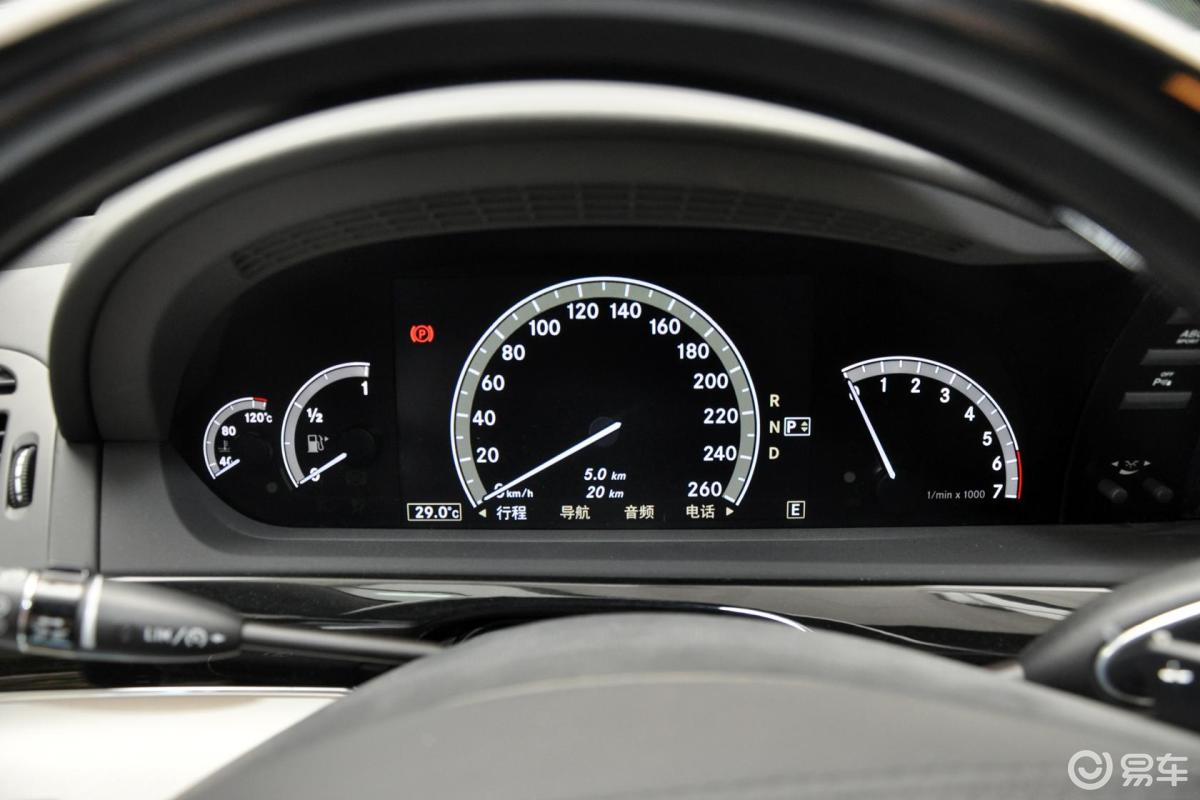 【奔驰s级2012款s600l grand edition仪表盘汽车图片-汽车图片大全】