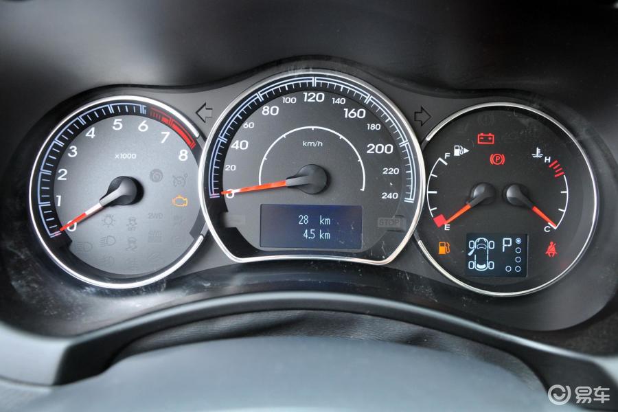 雷诺科雷傲(进口) 仪表图