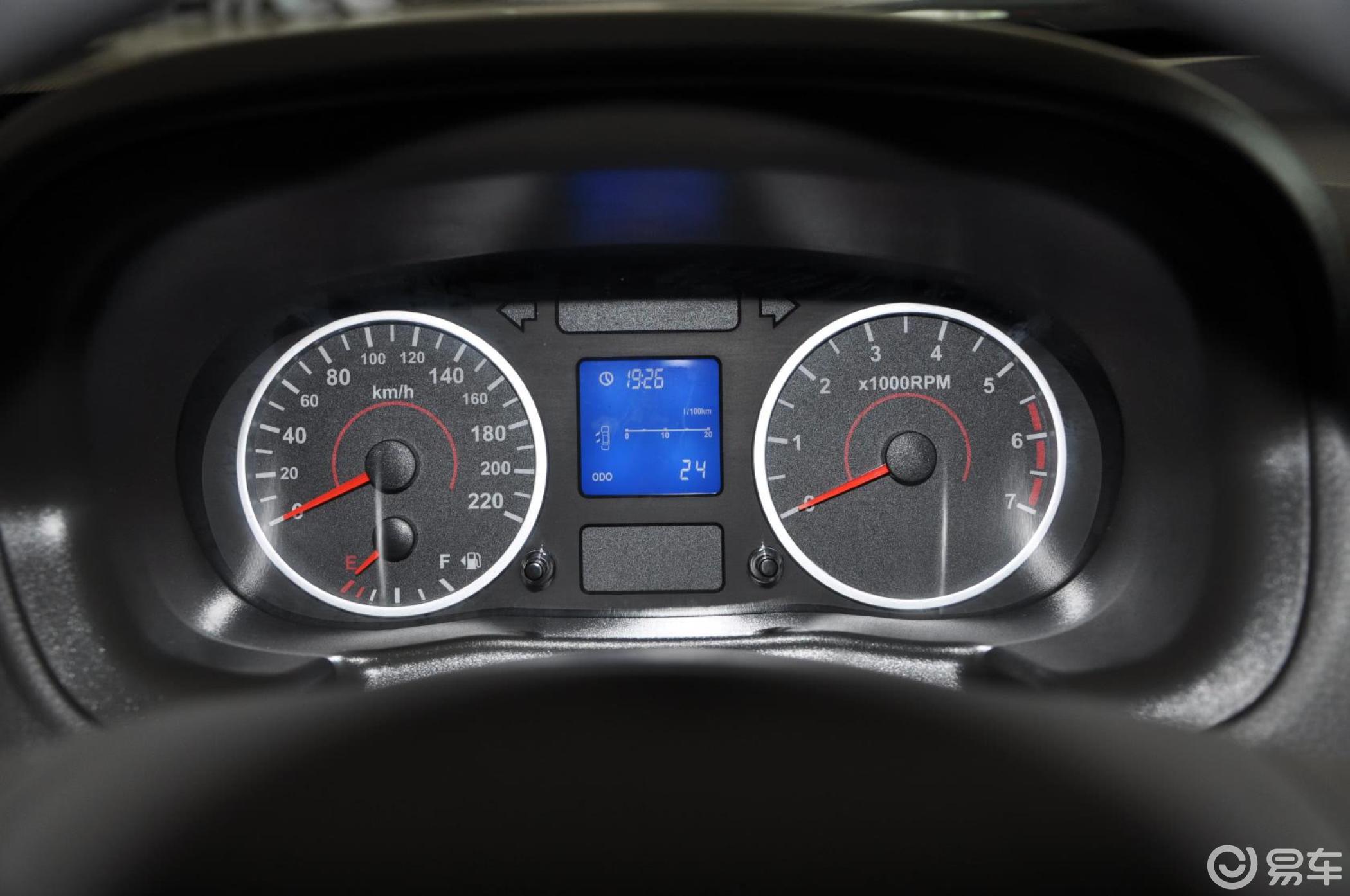 【奇瑞e52011款1.5l 手动 优悦型仪表盘汽车图片-汽车图片大全】-易车