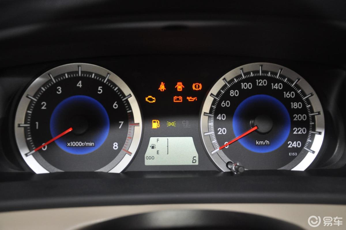 6l 手动 豪华版仪表盘背光显示汽车图片-汽车图片大全】-易车