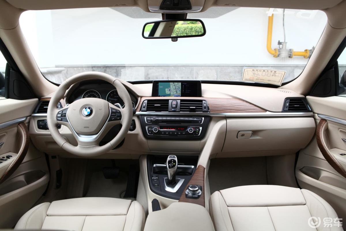 【宝马3系gt2013款335i 风尚设计套装内饰全景正拍汽车图片-汽车图片