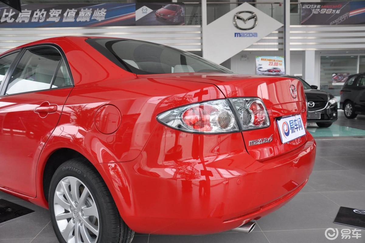 【马自达62013款2.0l 时尚型车尾局部汽车图片-汽车图片大全】-易车