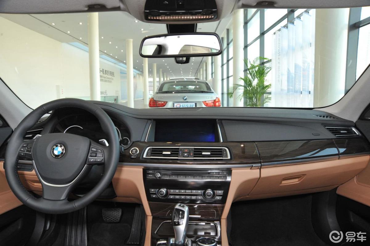 【宝马7系2013款740li 领先型内饰全景正拍汽车图片-汽车图片大全】