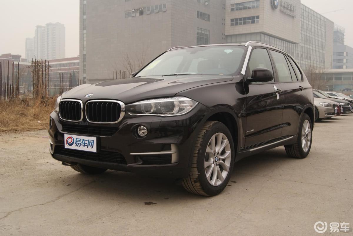 【宝马x52014款xdrive35i 尊享型侧前45度车头向左水平汽车图片-汽车