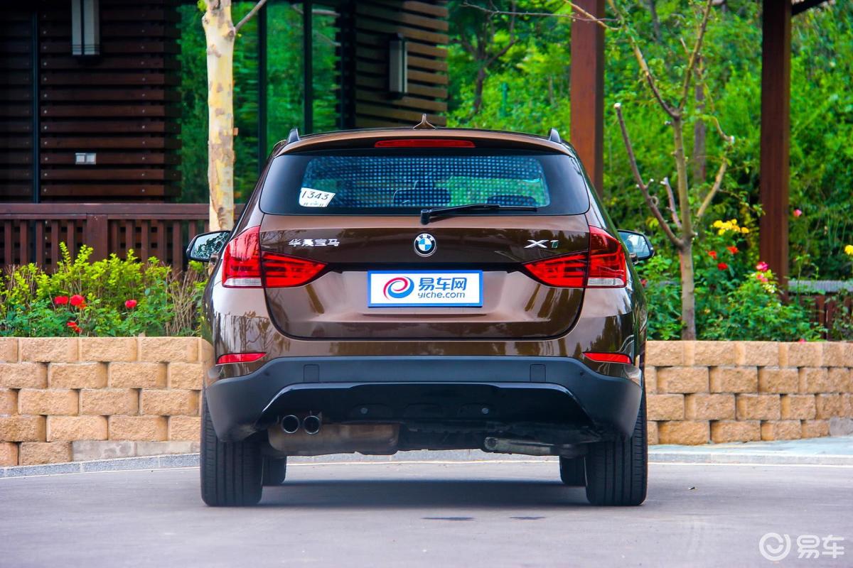 【宝马x12014款sdrive18i 运动设计套装正后水平汽车图片-汽车图片