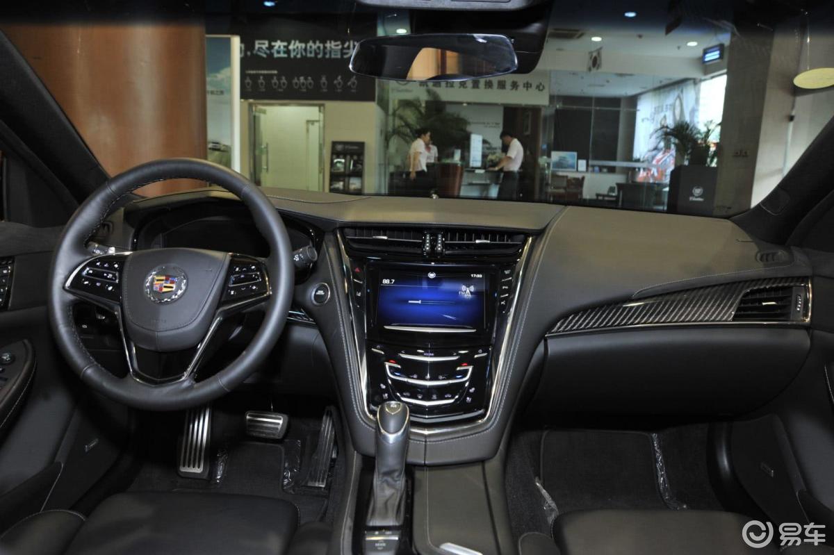 【凯迪拉克cts2014款28t 领先型内饰全景正拍汽车图片-汽车图片大全】