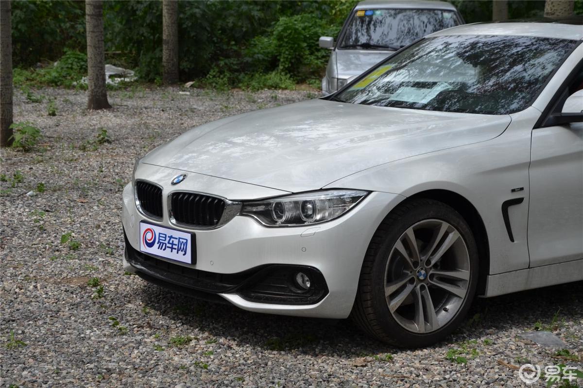 【宝马4系2014款双门轿跑车 420i 设计套装型车头局部汽车图片-汽车