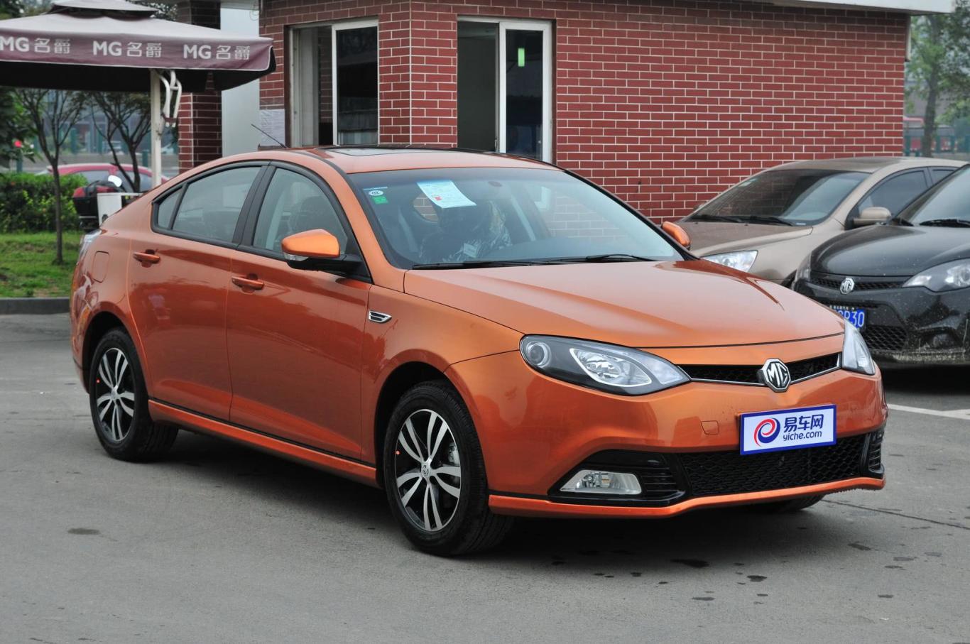 【MG6掀背 1.8L MT 驾值版侧前45度车头向右水平图片-汽车图片大全】-易车