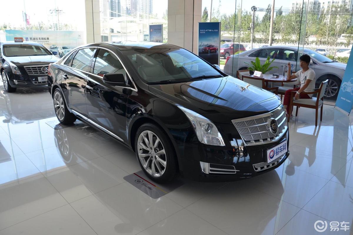 【凯迪拉克xts2014款28t 铂金型侧前45度车头向右水平汽车图片-汽车