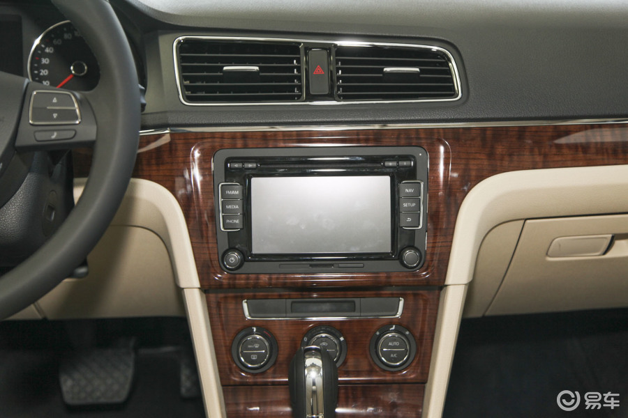 大众朗逸 中控台正面图