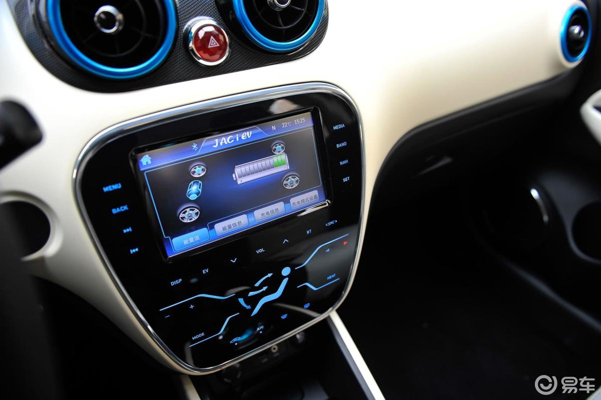 【江淮iev2015款iev5内饰汽车图片-汽车图片大全】-易车
