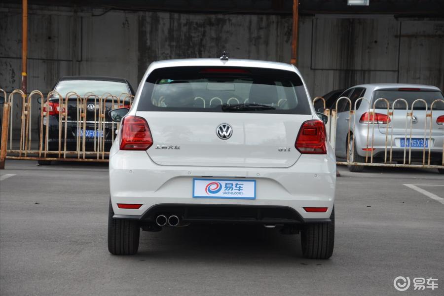 大众polo 正车尾图