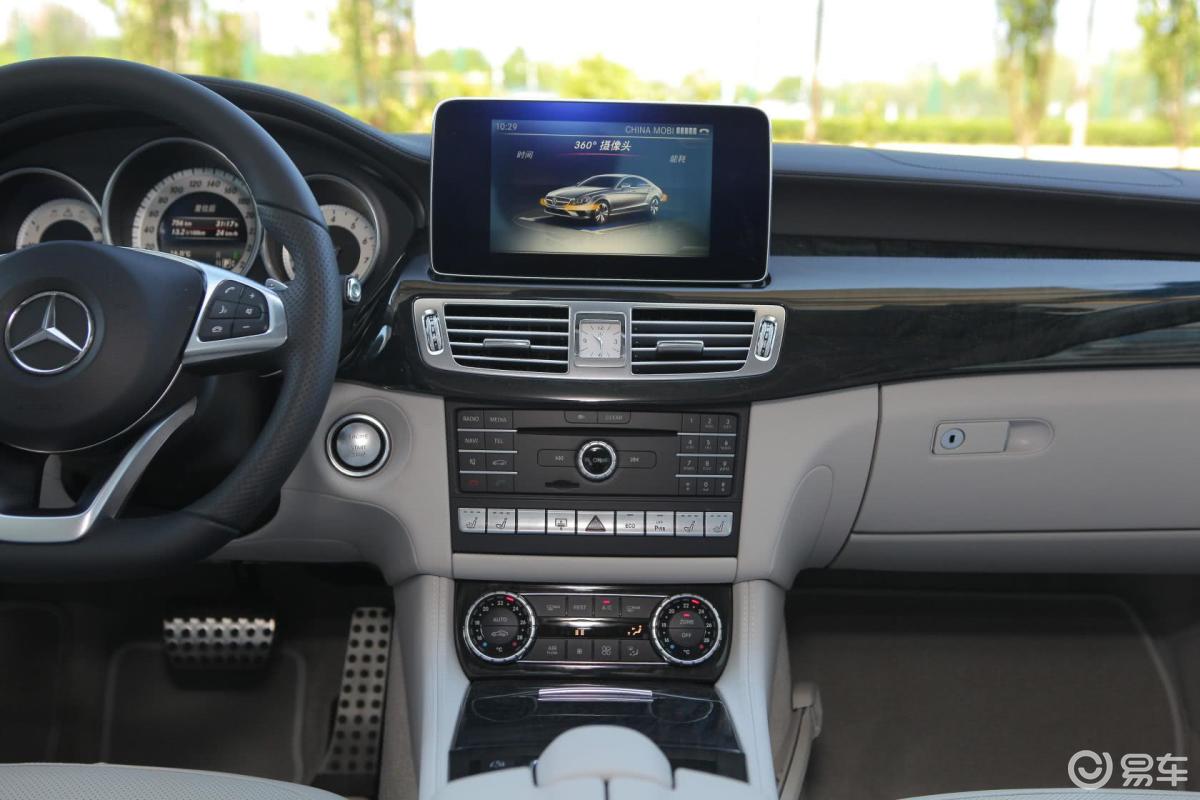 【奔驰cls级2015款cls 400 4matic中控台整体汽车图片-汽车图片大全】