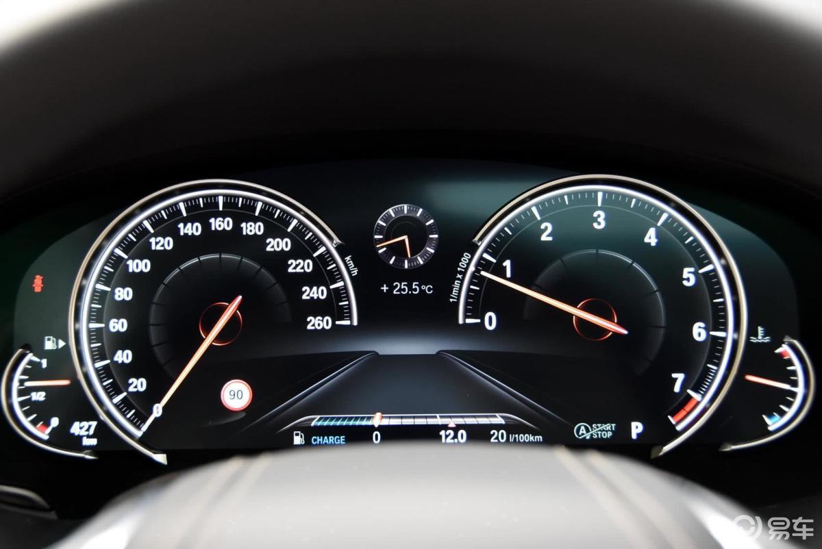 【宝马7系2016款750li xdrive 四座版仪表盘汽车图片-汽车图片大全】