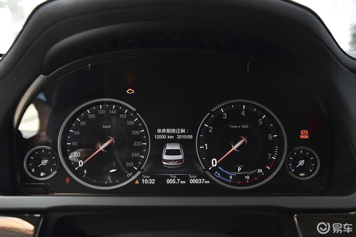 【宝马7系2014款730li 臻享型仪表盘汽车图片-汽车图片大全】-易车