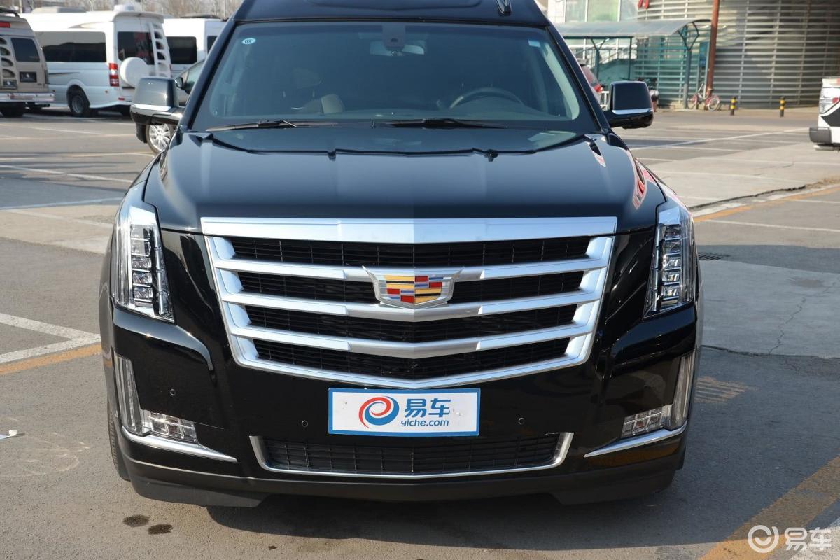 【凯迪拉克总统一号2016款伯爵汽油版前格栅侧俯拍汽车图片-汽车图片